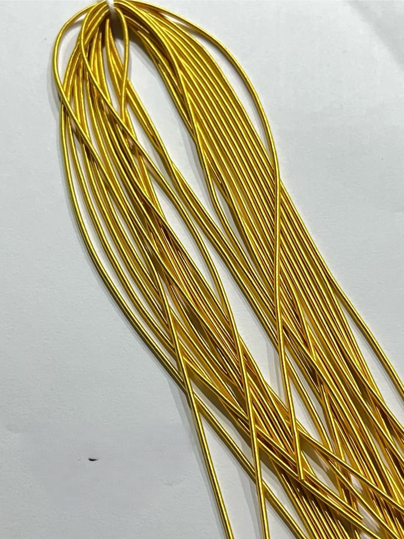 Gusanillo Delgado Dorado (Kingar Zigzag de 1.5mm)