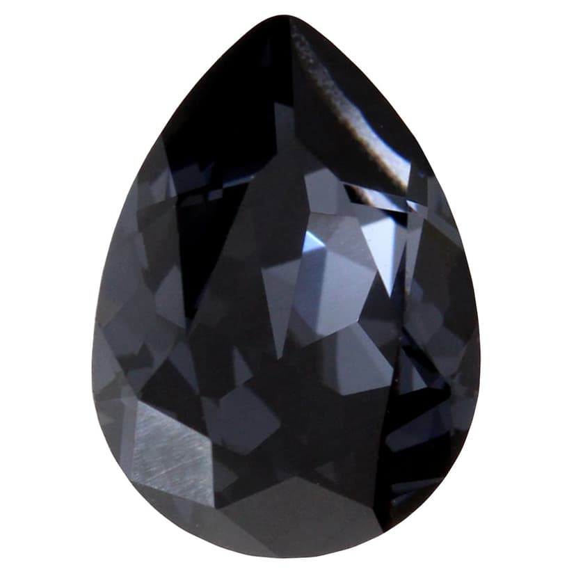 Pear Fancy Stone Graphite 18mm (3pcs)