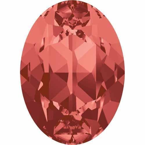 Oval Fancy Stone Padparadscha 18mm (3pcs)