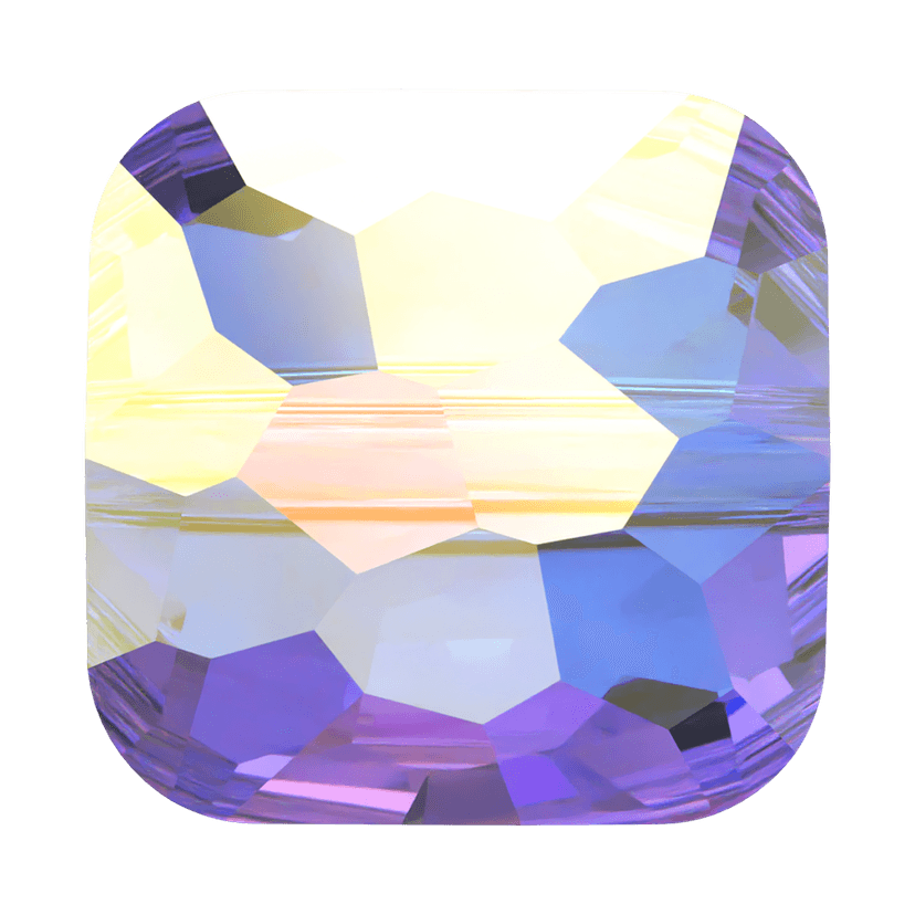 FANTASY SQUARE BEADS 6mm (12pcs)